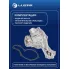 Насос водяной для автомобилей Audi A4 (94-)/VW Passat B5 (96-) 1.6i/1.8i/1.8T 20v (без корпуса) LWP 1817 LUZAR