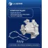 Насос водяной для автомобилей Toyota Land Cruiser 80 (89-)/Land Cruiser 100 (98-) 4.2D LWP 1901 LUZAR