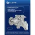 Насос водяной для автомобилей Toyota Corolla (92-) 1.3i/1.5i/1.6i [4A; 5A; 8A] (с корпусом) LWP 1917 LUZAR