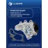 Насос водяной для автомобилей Toyota Camry (11-)/Lexus RX270 (10-) 2.5i/2.7i [1AR; 2AR-FE] LWP 1925 LUZAR