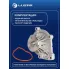 Насос водяной для автомобилей Peugeot 308 (07-)/Citroen C4 (10-) 1.4i/1.6i LWP 20Z6 LUZAR