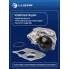 Насос водяной для автомобилей BMW 5 (G30) (16-)/X3 (G01) (17-) 2.0D [B47D20] (с корпусом) LWP 2616 LUZAR