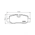 Колодки тормозные дисковые для автомобилей Mercedes V (W447) (14-) задние PF 0814 TRIALLI