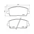 Колодки тормозные дисковые для автомобилей Hyundai Santa Fe (18-) / Kia Sorento (15-) с колёсными дисками R18 передние PF 0878 TRIALLI