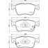 Колодки тормозные дисковые для автомобилей Ford Focus IV (18-) / Kuga (19-) передние PF 1004 TRIALLI