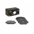 Колодки тормозные дисковые для автомобилей Toyota Camry (01-) передние PF 1912 TRIALLI