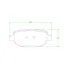 Колодки тормозные дисковые для автомобилей Chery Tiggo 4 Pro (20-)/Omoda C5 (22-) 2WD задние PF 2311 TRIALLI