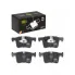 Колодки тормозные дисковые для автомобилей BMW 1 (F20/21) (11-)/3 (F30/80) (11-) с тормозной системой Brembo передние PF 4001 TRIALLI