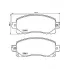 Колодки тормозные дисковые для автомобилей Subaru XV (17-) передние PF 4017 TRIALLI