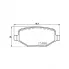 Колодки тормозные дисковые для автомобилей Ford Explorer (10-) задние PF 4029 TRIALLI