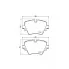 Колодки тормозные дисковые для автомобилей BMW X1 (F48) (15-) / 2 (F45) (14-) передние PF 4059 TRIALLI