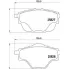 Колодки тормозные дисковые для автомобилей Peugeot 308 II (13-)/3008 (16-) (тормозные дисковые диск D=290мм) задние PF 4088 TRIALLI