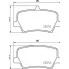 Колодки тормозные дисковые для автомобилей Geely Tugella (20-)/Preface (24-) задние PF 4128 TRIALLI