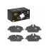Колодки тормозные дисковые для автомобилей BMW 1 (E81/87) (04-) / Mini Cooper (06-) передние PF 4185 TRIALLI