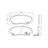 Колодки тормозные дисковые для автомобилей Honda Accord (97-) / Civic VIII (06-) 1.8i передние PF 4218 TRIALLI