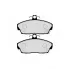 Колодки тормозные дисковые для автомобилей Honda Civic VII (00-) 1.4i/1.6i передние PF 4223 TRIALLI