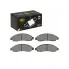 Колодки тормозные дисковые для автомобилей Great Wall Hover (05-) / Hover H5 (11-) / Isuzu D-Max (02-) передние PF 4236 TRIALLI