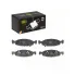 Колодки тормозные дисковые для автомобилей Jeep Cherokee (99-) передние PF 4238 TRIALLI