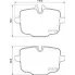 Колодки тормозные дисковые для автомобилей BMW 5 (F10) (10-) / X3 (G01-) / X5 (G05) задние (в комплекте с датчиком) PF 4240 TRIALLI