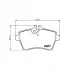 Колодки тормозные дисковые для автомобилей Mercedes A (W169) (04-) 1.5i передние PF 4270 TRIALLI