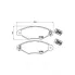 Колодки тормозные дисковые для автомобилей Peugeot 206 (98-) / 306 (97-) передние (с установочным комплектом) PF 4317 TRIALLI