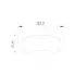 Колодки тормозные дисковые для автомобилей Subaru Impreza (00-) передние PF 4325 TRIALLI