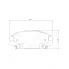 Колодки тормозные дисковые для автомобилей Chevrolet Malibu IX (16-) передние PF 4446 TRIALLI