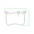 Колодки тормозные дисковые для автомобилей Mercedes S (W222) (13-) передние PF 4469 TRIALLI