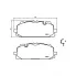 Колодки тормозные дисковые для автомобилей Audi A4 (B9) (17-) / A5 (16-) / A6 (18-) / A7 (18-) передние c тормозной системой Akebono PF 4473 TRIALLI