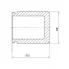 Поршень суппорта для автомобилей Peugeot Boxer (06-) / Citroen Jumper (06-) передний d=48мм RCF 103566B TRIALLI
