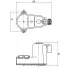 Электродвигатель стояночного тормоза для автомобилей Geely Coolray (18-)/Belgee X50 (23-) RCM 800015 TRIALLI
