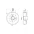 Барабаны тормозные для автомобилей Nissan Note (06-)/Micra (03-) d=203 TF 215178 TRIALLI