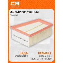 Фильтр воздушный для автомобилей DACIA LADA NISSAN TR18582 TR18582