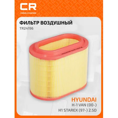 Фильтр воздушный для автомобилей Hyundai H-1 TR24196