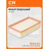 Фильтр воздушный для автомобилей Renault Clio (05-) 1.4i/1.5d/1.6i TR24852 Carville Racing