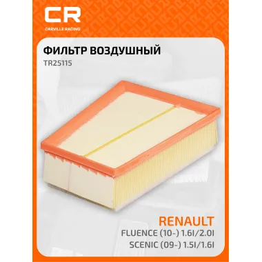 Фильтр воздушный для автомобилей RENAULT TR25115