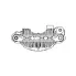 Мост диодный генератора для автомобилей Subaru Forester SG (03-) 2.0i/2.5T/Outback BL (03-) 2.5T VDB 2501 StartVolt