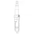 Свеча зажигания для автомобилей Chevrolet Onix (19-)/Tracker (19-) 1.2T Ir+Pt VSP 0513 StartVolt