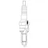 Свеча зажигания для мототехники Honda NR (92-)/RVF (94-)/VFR (89-) ан. ER9EH VSP 3549 StartVolt