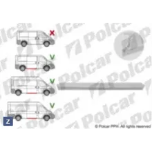 Ремкомплект порога (правый) для Fiat Ducato (250)