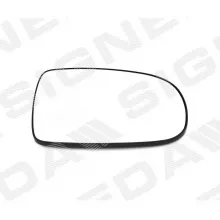 Стекло бокового зеркала (правое) для Opel Corsa C