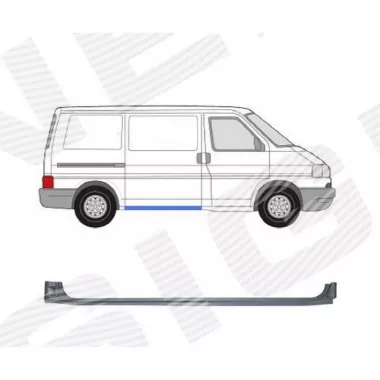 Порог (правый) для Volkswagen Caravelle IV