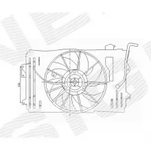 Диффузор радиатора и кондиционера для Pontiac Vibe