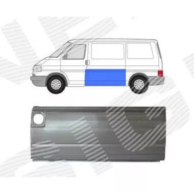 Боковая панель (левая) для Volkswagen Transporter IV