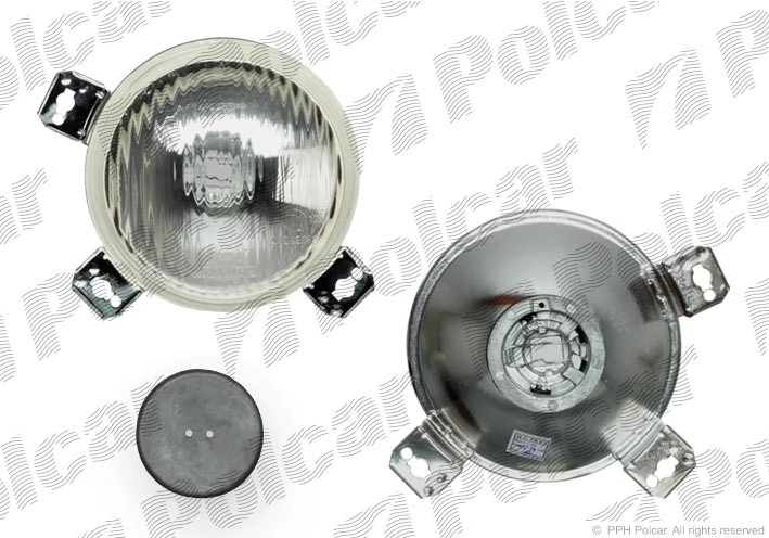 Передняя фара дальнего света (левая) для Volkswagen Golf (Jetta) II