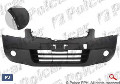 Бампер передний для Nissan Qashqai (J10) Бампер передний для Nissan Qashqai (J10)