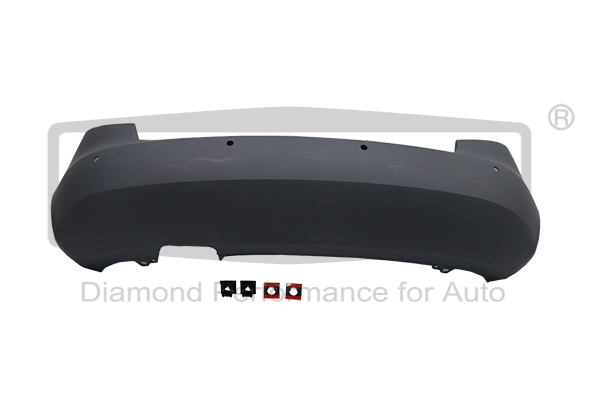 Бампер задний для Skoda Fabia