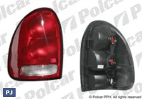 Задний фонарь (левый) для Chrysler Town Country I