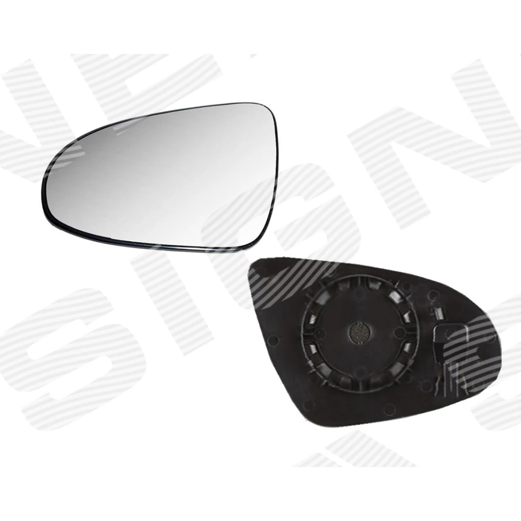 Стекло бокового зеркала (правое) для Citroen C1 II