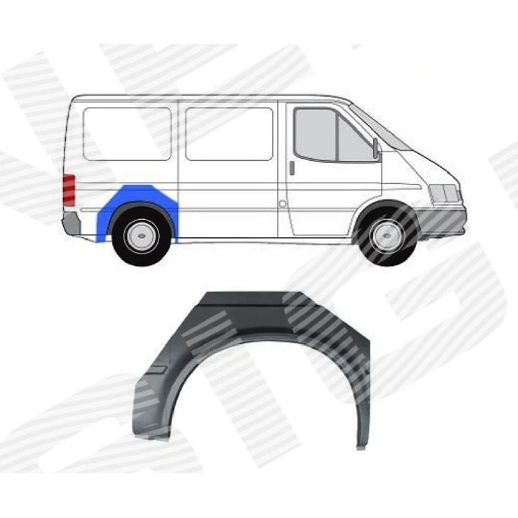 Задняя арка (правая) для Ford Transit IV,V